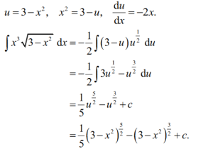 Tuition Singapore A Level Math Tuition - Integration by substitution soln